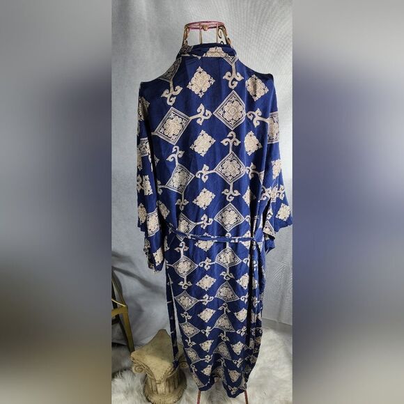 100% Silk Vintage Kimono with Pockets, Kakusode Sleeves Size M - Picture 3 of 10